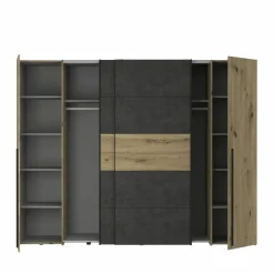 Armoire à portes battantes et coulissantes NARAGO