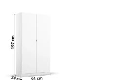 Armoire à portes battantes AGUALVA-CACEM