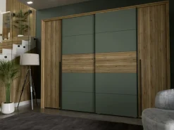 Armoire à portes battantes et coulissantes NARAGO