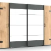 Armoire à portes battantes et coulissantes STOCKHOLM