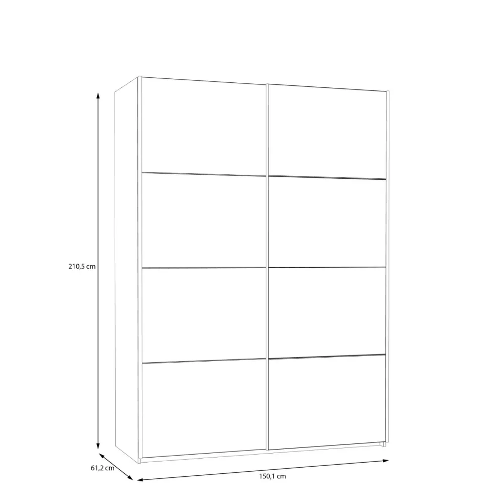 Armoire à portes battantes SCHACH&MATT