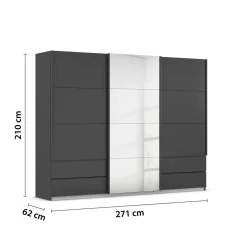 Armoire à portes coulissantes ELARA