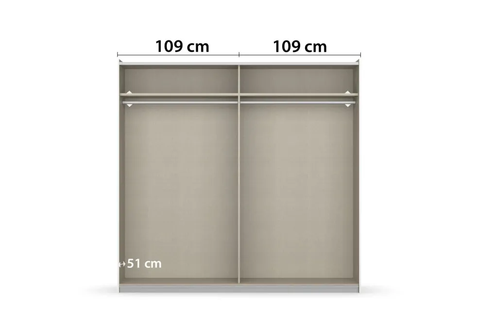 Armoire à portes coulissantes AURELIO