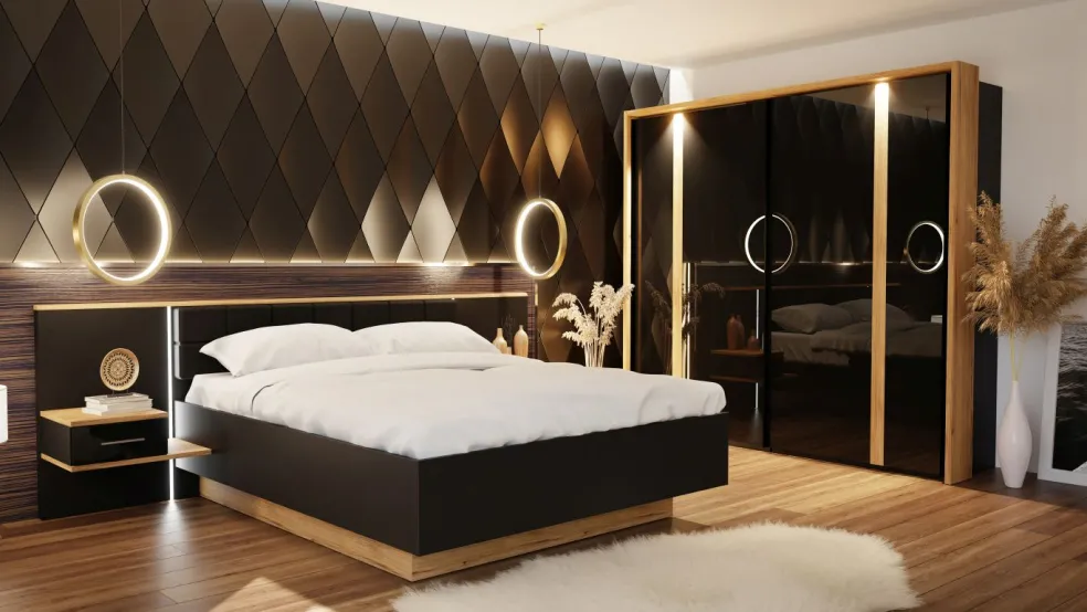 Armoire à portes coulissantes TULUZA