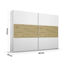 Armoire à portes coulissantes MIRO