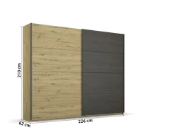 Armoire à portes coulissantes APOLLON