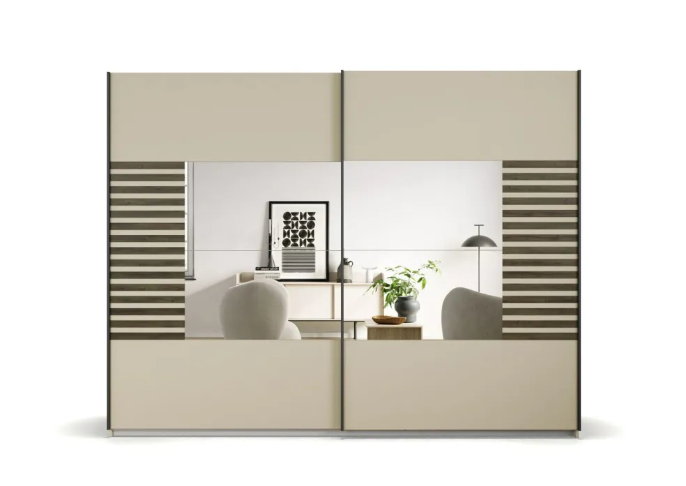 Armoire à portes coulissantes LISSABON