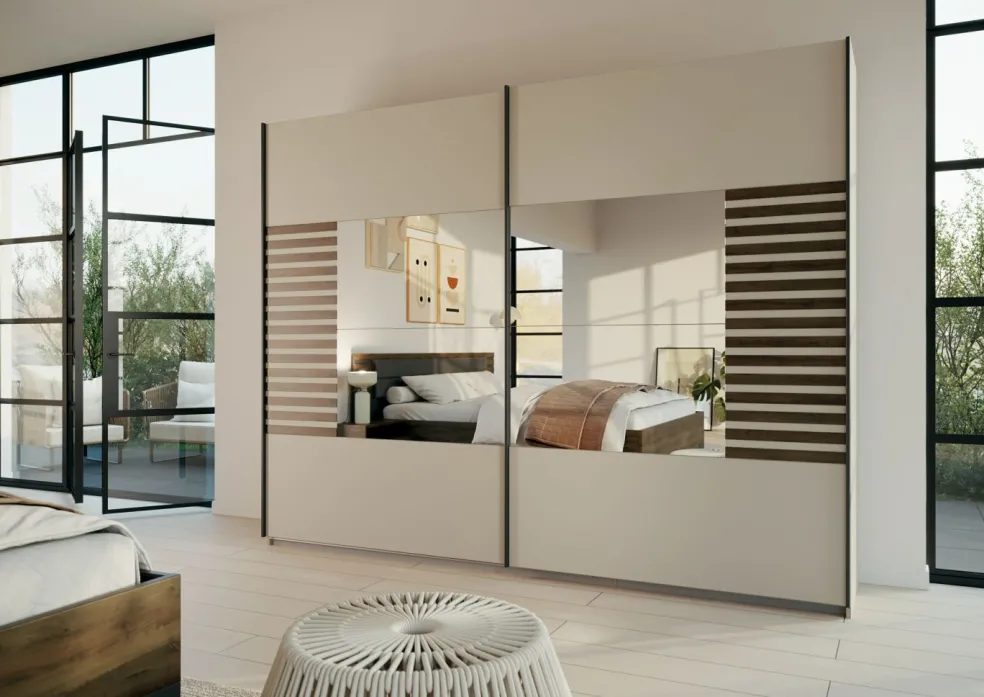 Armoire à portes coulissantes LISSABON