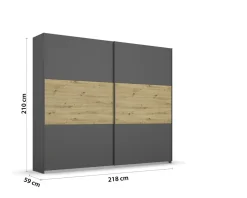 Armoire à portes coulissantes MIRO