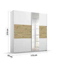 Armoire à portes coulissantes MIRO