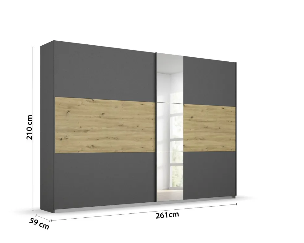 Armoire à portes coulissantes MIRO