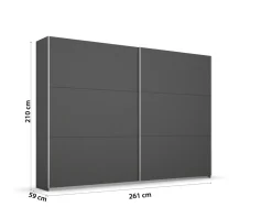 Armoire à portes coulissantes AURELIO
