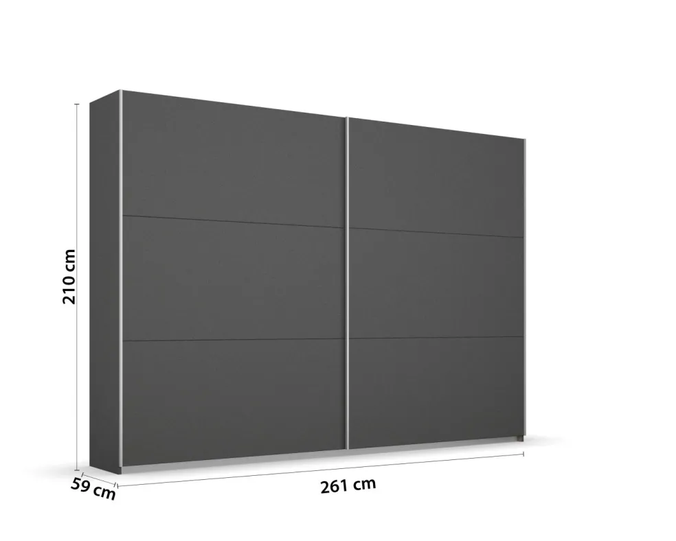Armoire à portes coulissantes AURELIO