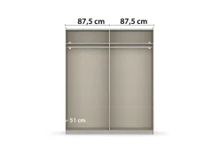 Armoire à portes coulissantes AURELIO