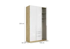 Armoire à vêtements ALABAMA