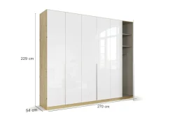 Armoire à vêtements ALABAMA