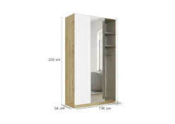 Armoire à vêtements ALABAMA