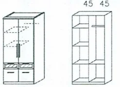 Armoire à vêtements BOCHUM
