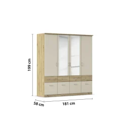 Armoire à vêtements BREMEN-EXTRA