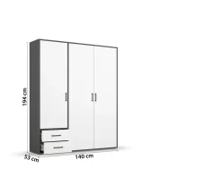 Armoire à vêtements VOYAGER