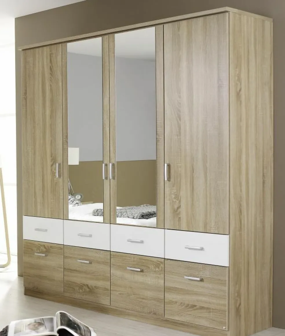 Armoire combinée à portes battantes BREMEN