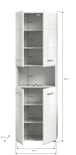 Armoire de salle de bains BONGA