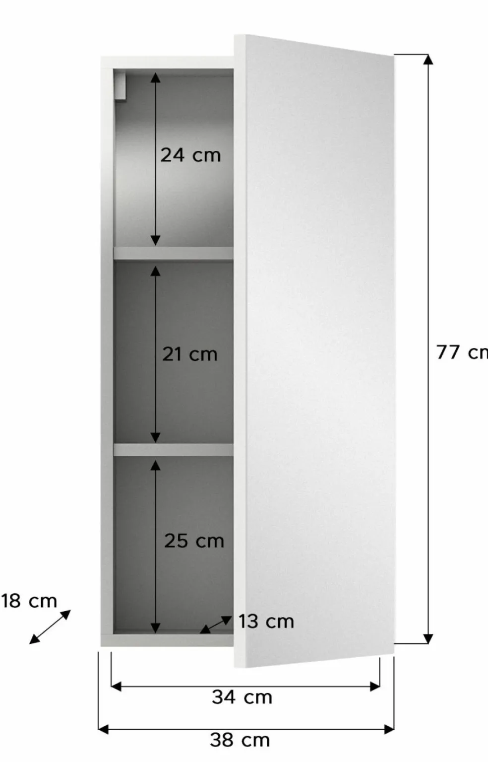 Armoire de toilette AMBO
