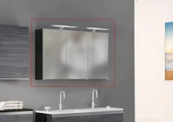 Armoire de toilette 3D 120 cm AREZZO