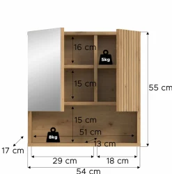 Armoire de toilette MONE