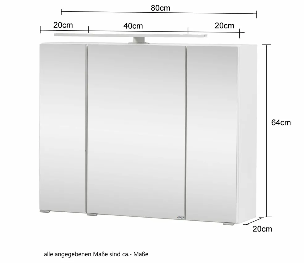Armoire de toilette STOCKHOLM