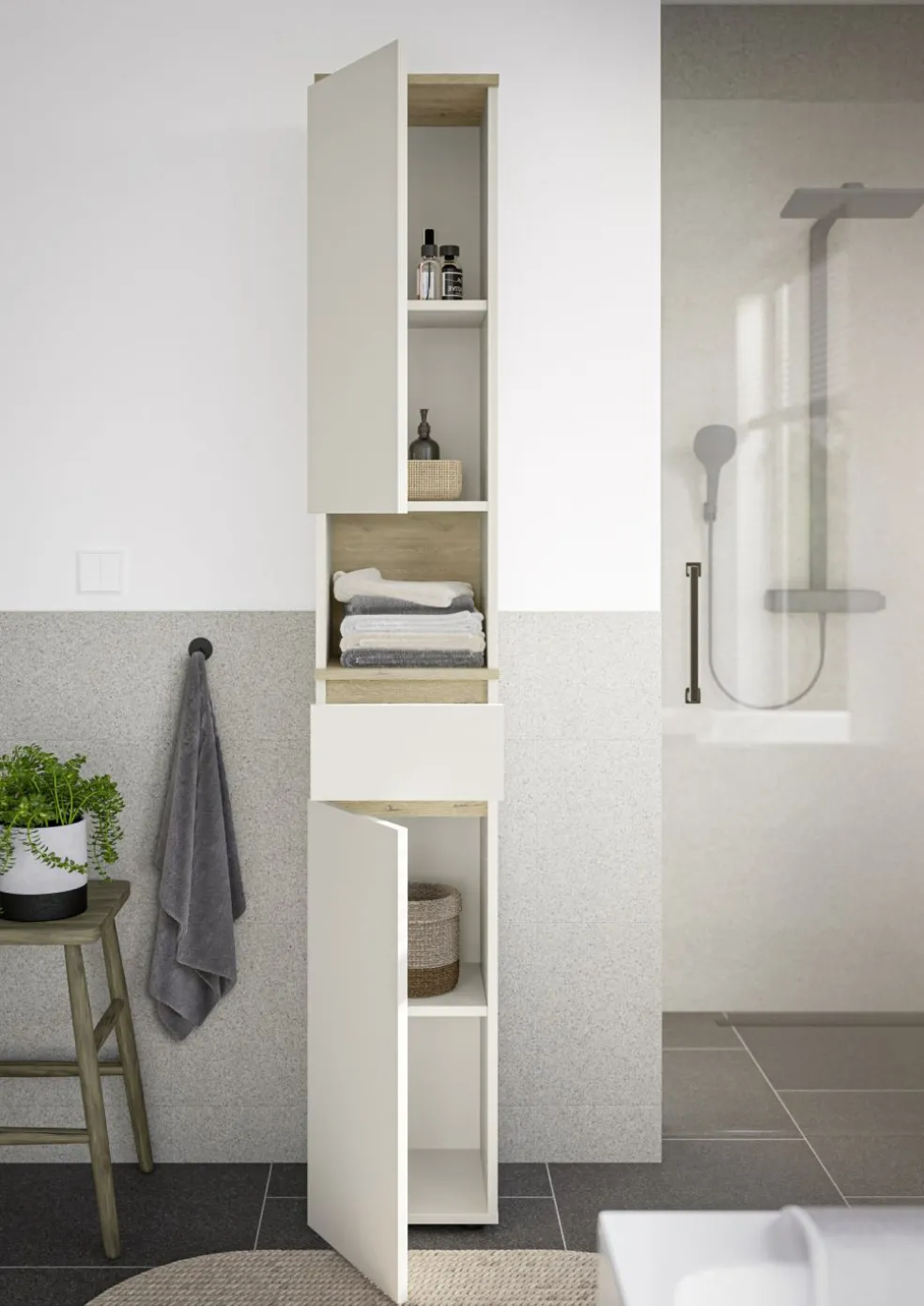 Armoire haute LONDON