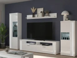 Bahut haut vitrine ADOLA