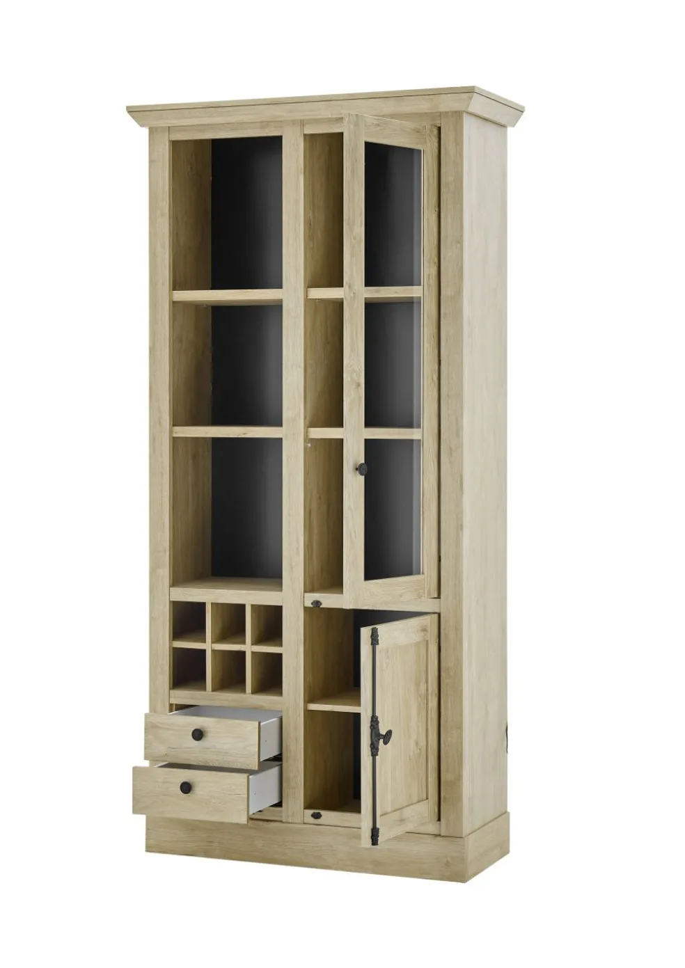 Bahut haut vitrine CORNWALL 24