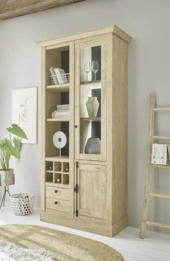 Bahut haut vitrine CORNWALL 24