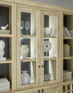 Bahut haut vitrine CORNWALL 58