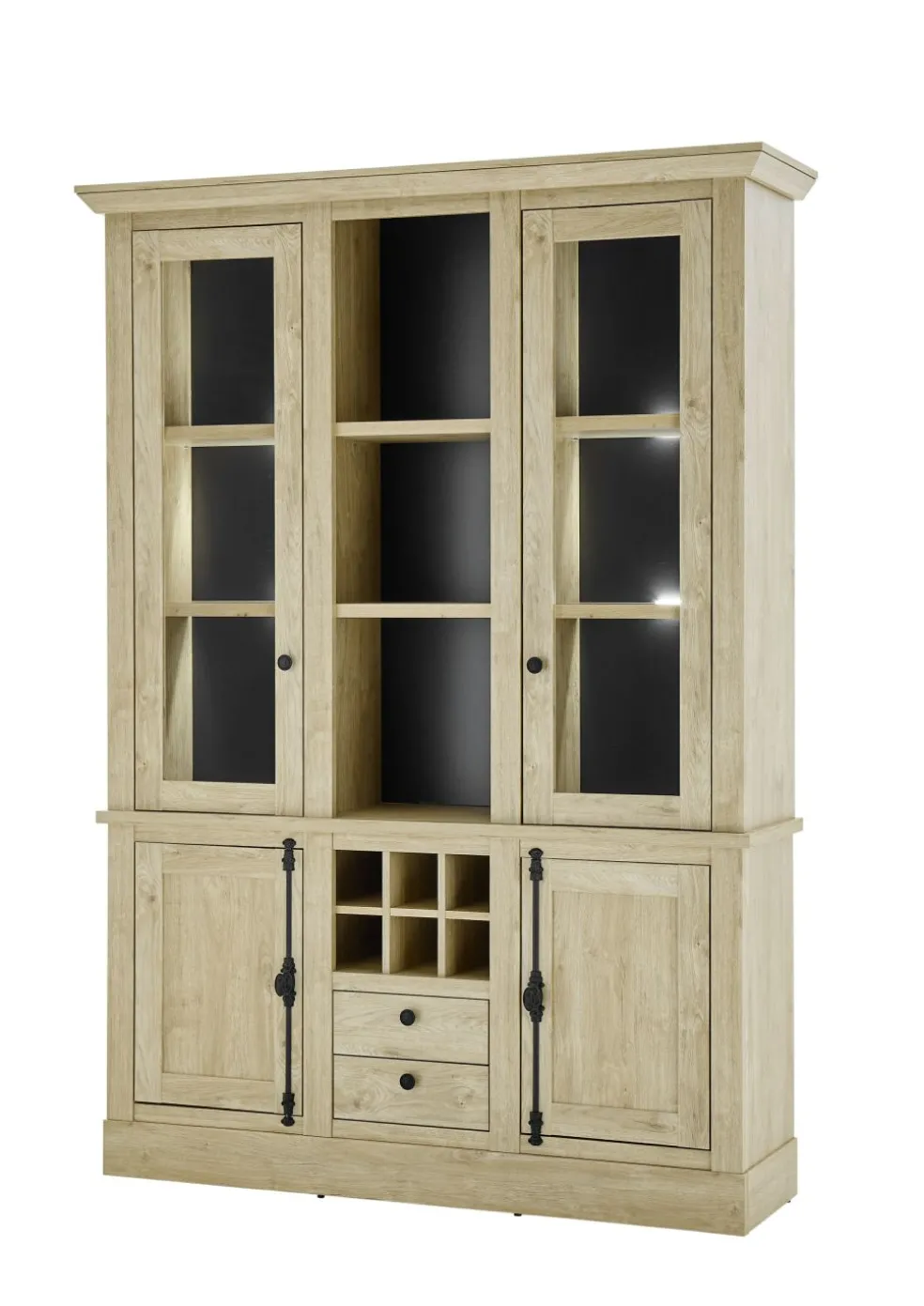 Bahut haut vitrine CORNWALL 57