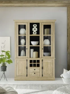 Bahut haut vitrine CORNWALL 57