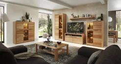 Bahut haut vitrine NATHANIAL