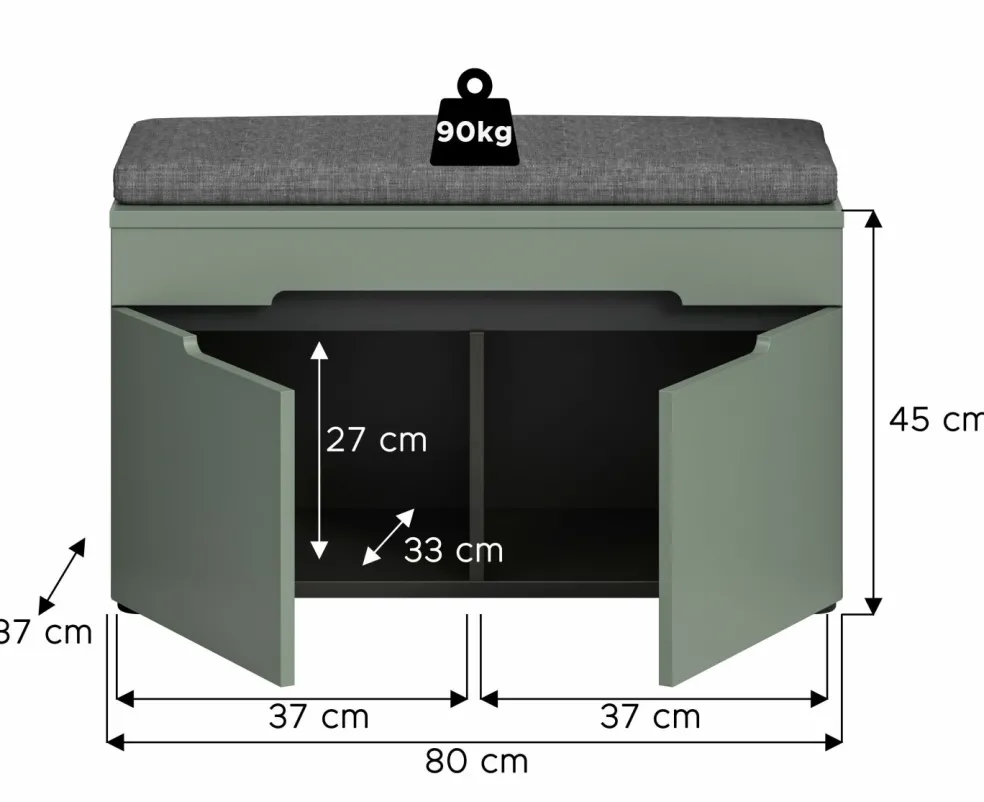 Banc à chaussures GOBA