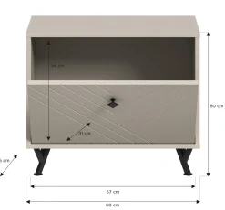 Banc à chaussures TAPI