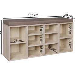 Banc à chaussures TINGO MARIA