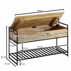 Banc à chaussures TRUJILLO