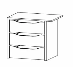 Bloc tiroirs A0033.9860