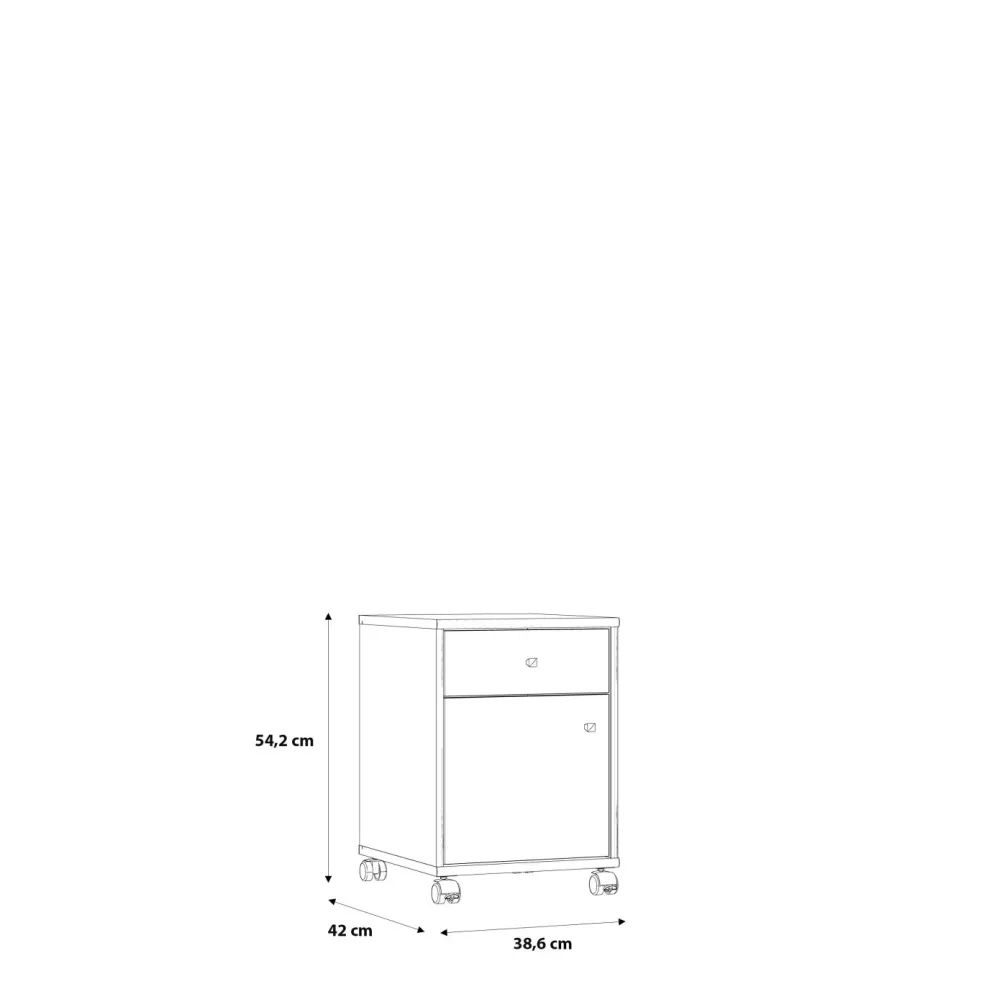 Caisson à roulettes TEMPRA 2