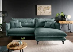 Canapé 2 places avec méridienne LAVA