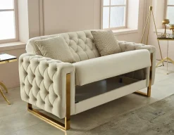 Canapé 2 places CRYSTAL