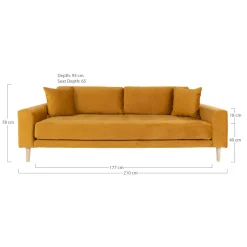 Canapé 3 places LIDO