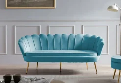 Canapé coquillage 3 places BANDUNG