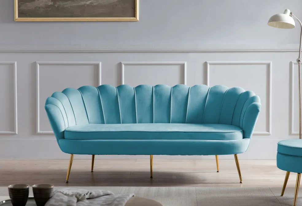 Canapé coquillage 3 places BANDUNG