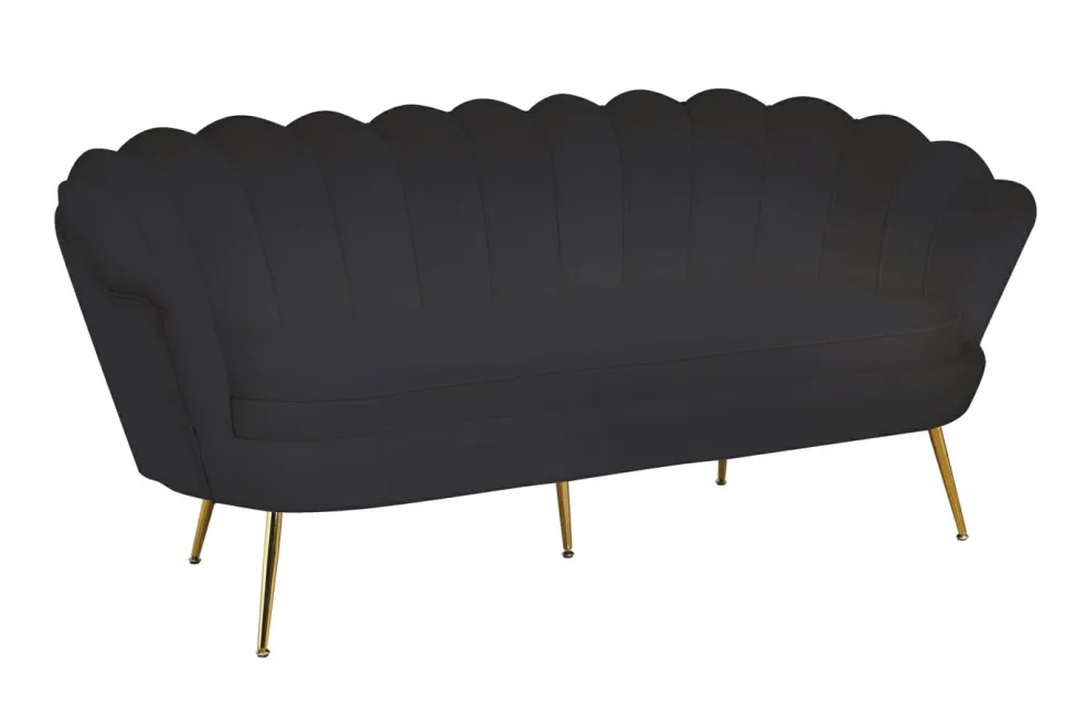 Canapé coquillage 3 places BANDUNG